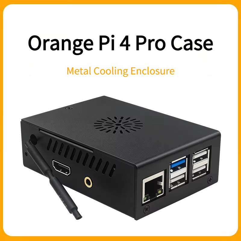 Pi 4 Case - Orange Pi 4 Pro Aluminum Metal