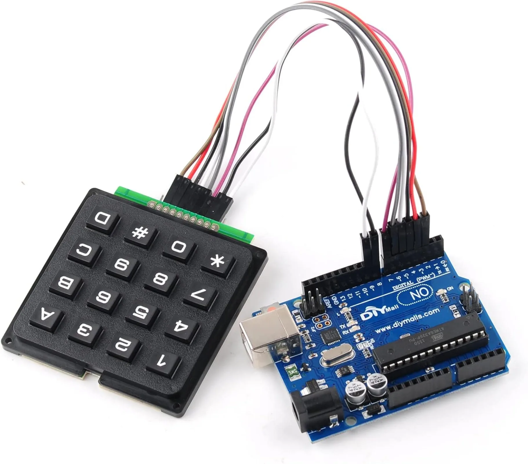 4x4 Matrix Membrane Keypad 16  - Arduino Kit 评论和价格