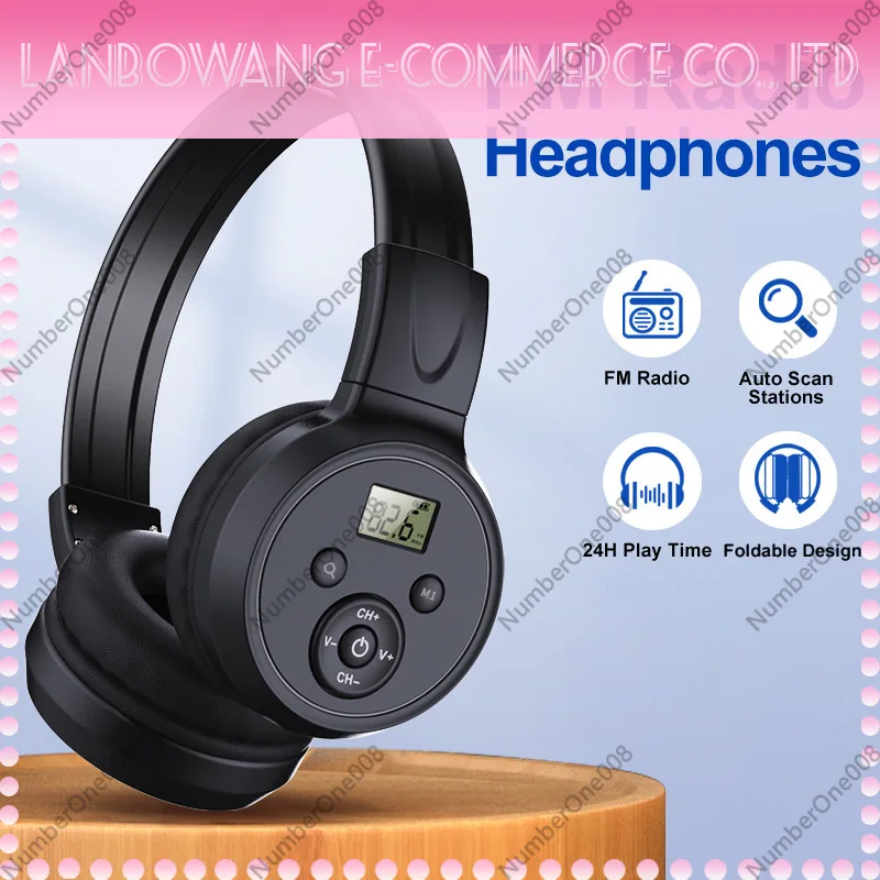 Headband FM Radio Headset Rech - Micro Sd Card 评论和价格
